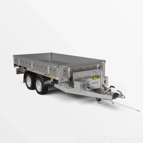 PRZYCZEPA MARTZ KIPPER 300/2 C S 300x150 2700kg pompa hydrauliczna